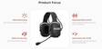 Sena Cast Hearing protection with headband - Electronic Radio Headsets – Bluetooth Hearing Protection - CAST-01 - 4