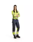 Blåkläder 7161 Women's Hi-Vis Pants - Naisten työhousut - 71611811 - 8935