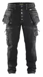 Blåkläder Denim Stretch RT Pants X1900 - Hanging-Pocket Work Trousers with Logo | Protecton - 19991141 - 1