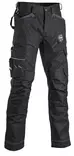Dimex 60601 Hi-Vis stretch Pants black - Work Trousers with Logo | Protecton - 60601 - 1