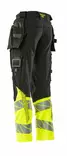 Mascot Stretch Hi-Vis Pants CL1 Nail Pocket Mascot stretch hi-vis work trousers class 1 - HIVIS TROUSERS - 19131 - 15