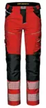 4-way stretch| LK2 | HiVis Red - HIVIS TROUSERS - MC2061 - 1