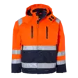 Top Swede 131 Hi-Vis Winter Jacket - High Visibility Winter Jackets EN ISO 20471 Class 1–3 - 131 - 9910
