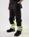 Top Swede 2515 Craftsmen Trousers Hi-Vis Class 1 - HIVIS TROUSERS - 2515-51 - 1