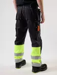 Top Swede 2515 Craftsmen Trousers Hi-Vis Class 1 - HIVIS TROUSERS - 2515-51 - 2