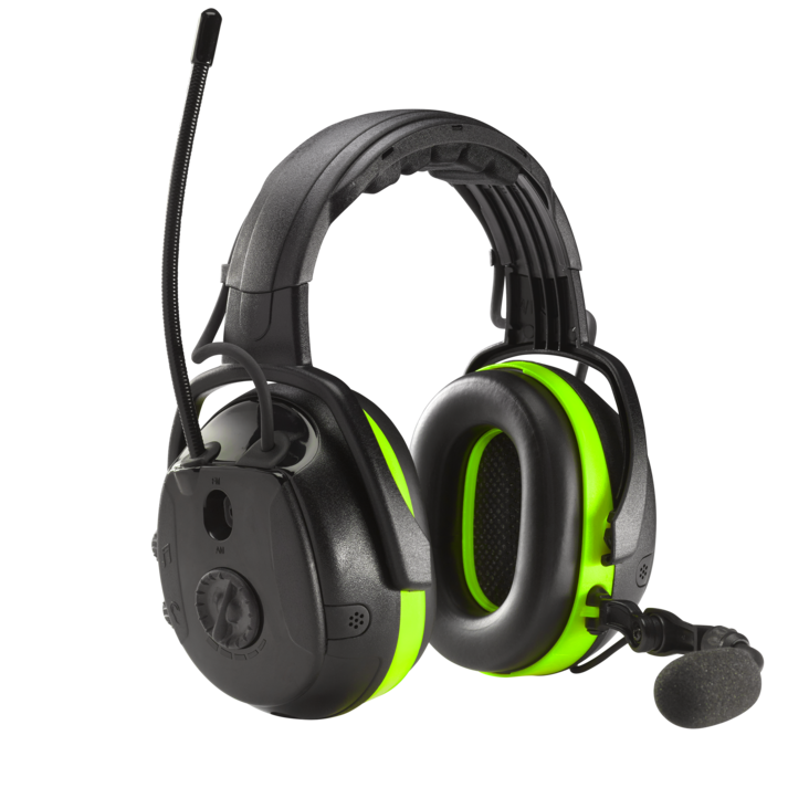 Hellberg 2H Synergy Hearing Protection Band - Electronic Radio Headsets – Bluetooth Hearing Protection - 49012-001 - 1