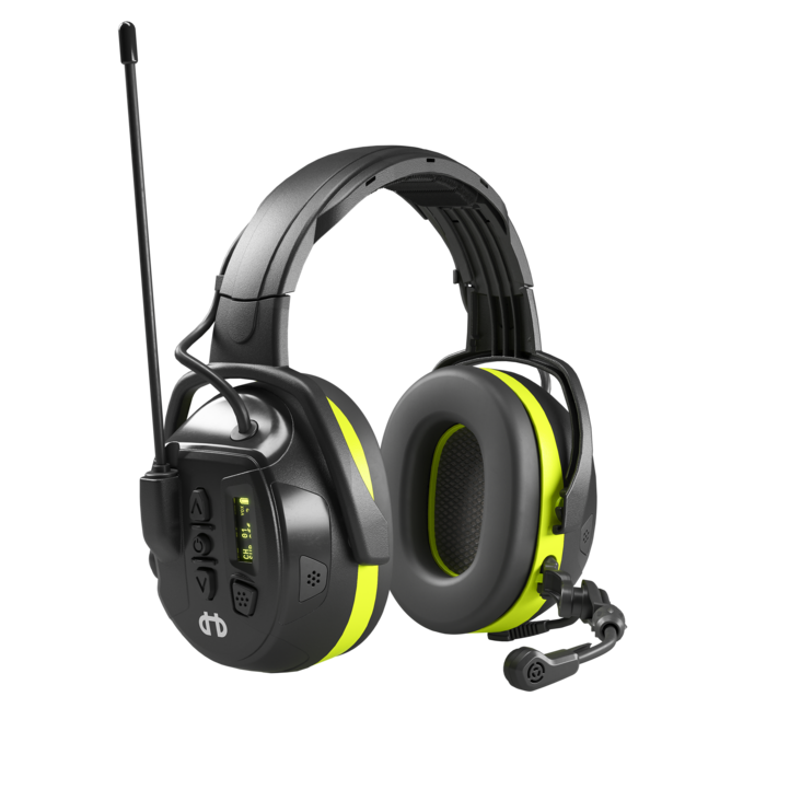 Hellberg Local 446 Hearing Protection Headband - Electronic Radio Headsets – Bluetooth Hearing Protection - 85001-001 - 1