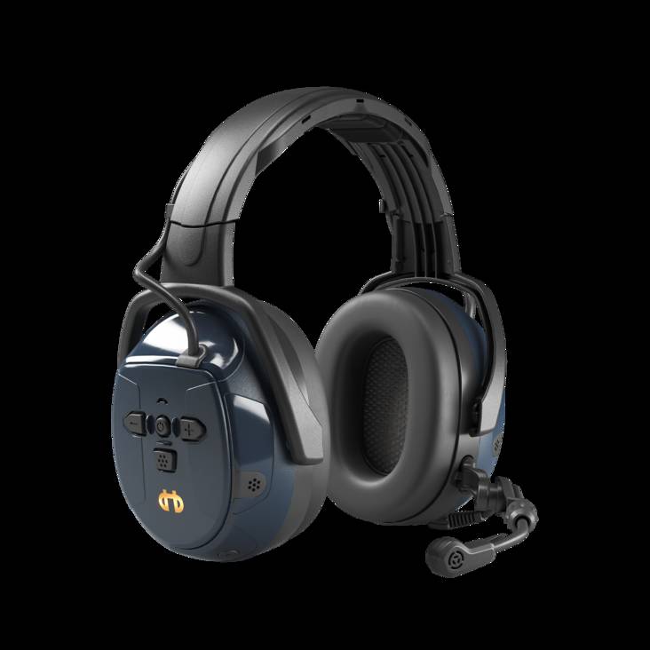 Hellberg Xstream MP Hearing Protection Headban - Electronic Radio Headsets – Bluetooth Hearing Protection - 48012-001 - 1
