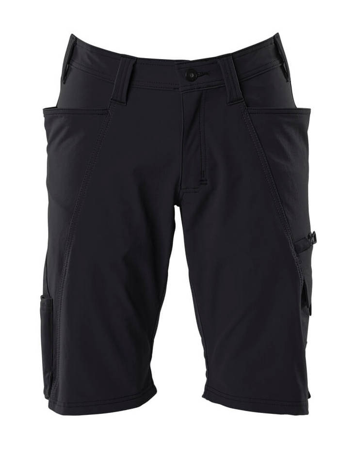 09 musta - Work Shorts with Logo | Protecton - 18149-511 - 1