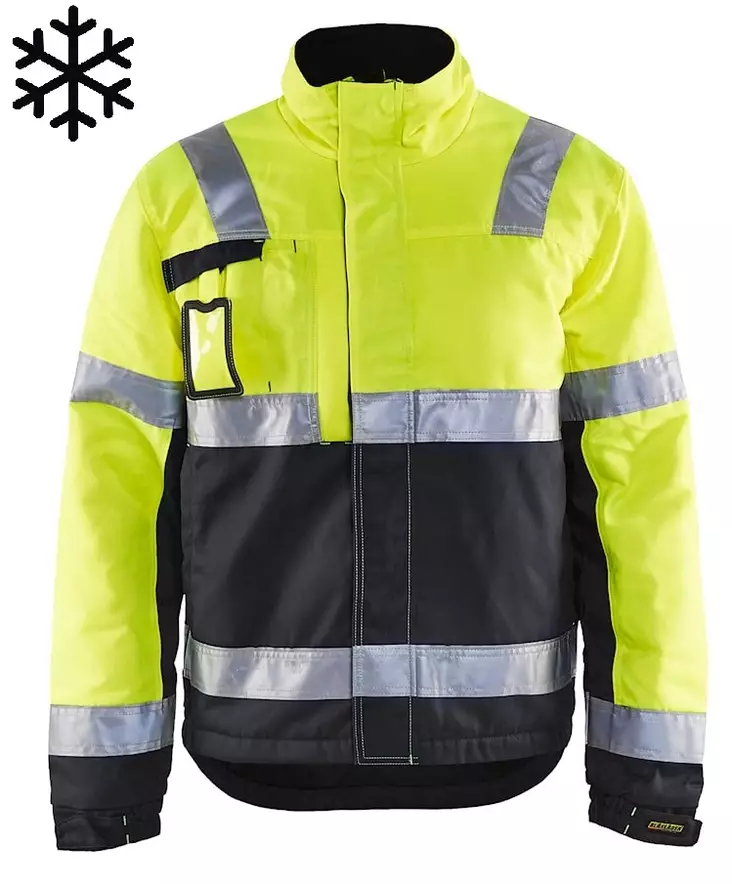 Blåkläder 4862 Hi-Vis Winter Jacket - High Visibility Winter Jackets EN ISO 20471 Class 1–3 - 48621811 - 1