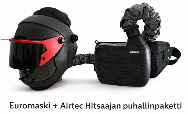 Airtec puhallinyksikkö| CA Euromaski Air - Powered air purifying respirator - EV_WELDERS_PACK1 - 1
