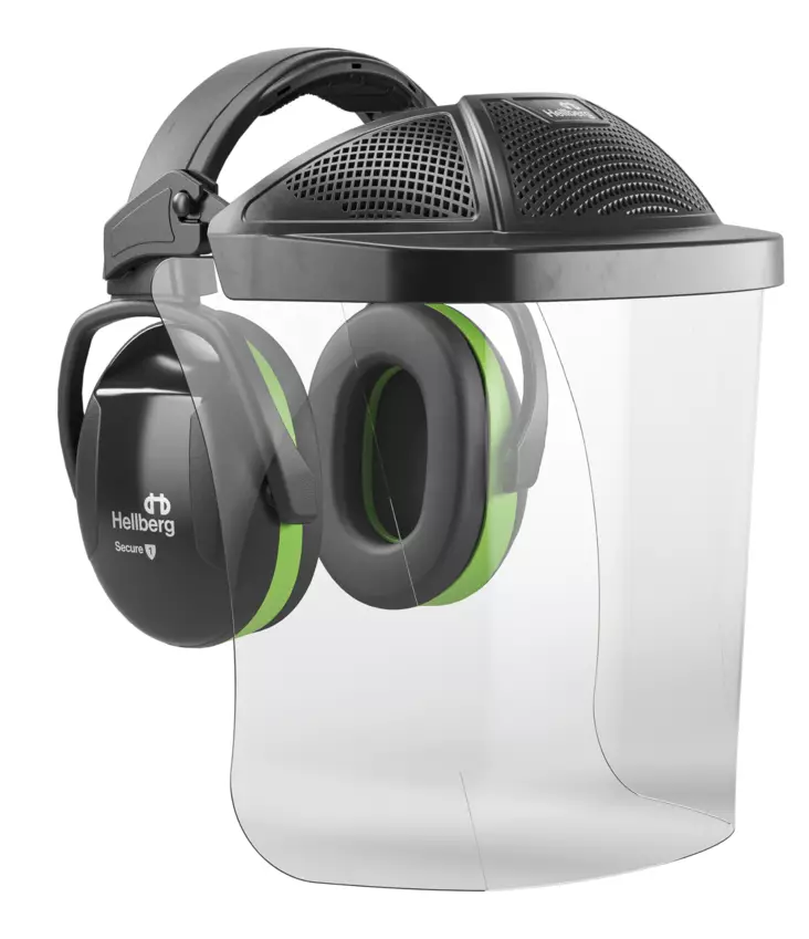 Hellberg Karbon Visor hearing protection LK1 - SAFETY HELMETS ACCESSORIES - 44101-001 - 1