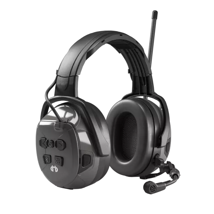 Multi-Point Bluetooth,FM Radio, HeadBand - Electronic Radio Headsets – Bluetooth Hearing Protection - 49022-001 - 1