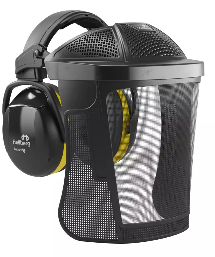 Hellberg Verkkovisiiriyhdistelmä-kuulosuojain luokka 2 - Suojakypärätarvikkeet - 44202-001 - 1