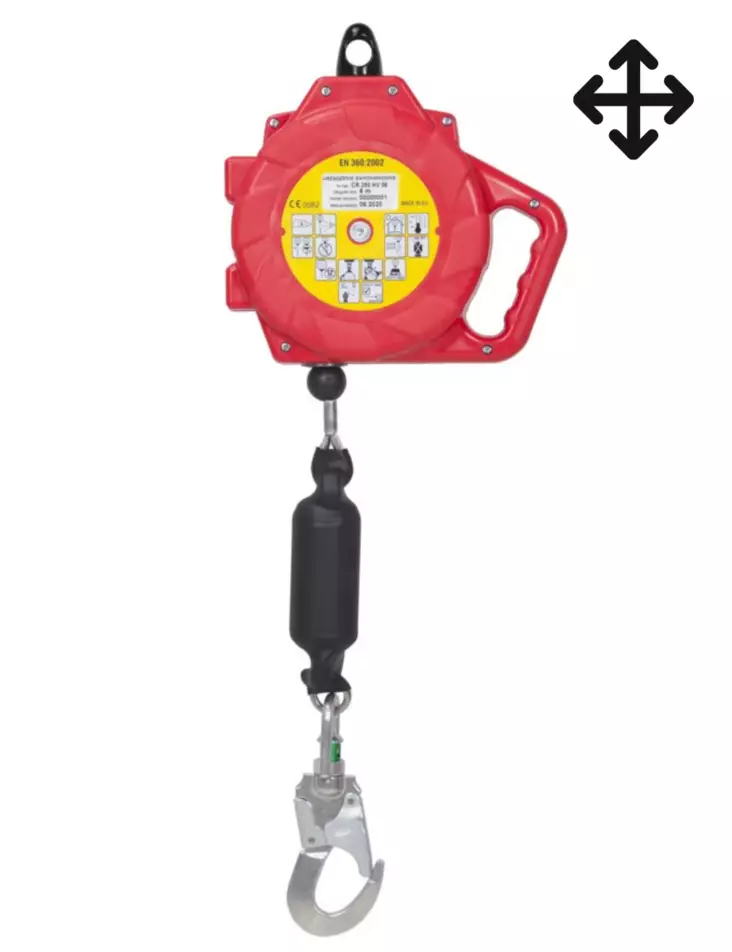 Kelautuva tarrain CR250HV 11m Probelt Vaijerilla Vaaka - Kelautuvat tarraimet - 8225011 - 1