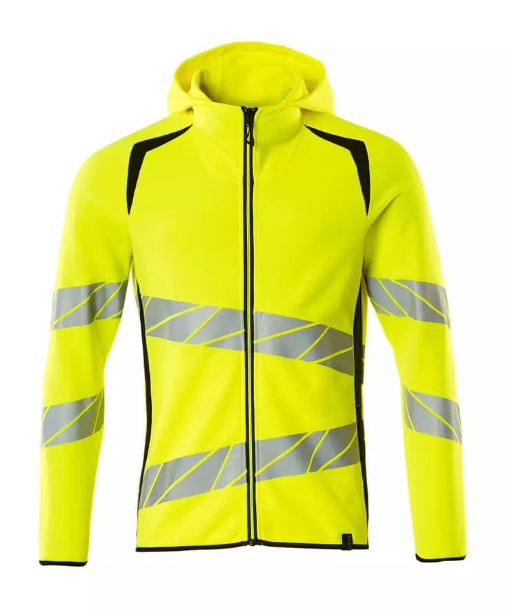 Mascot 19284 Hi-Vis Hoodie Accelerate - HIVIS SWEATSHIRT | FLEECE - 19284-781 - 1