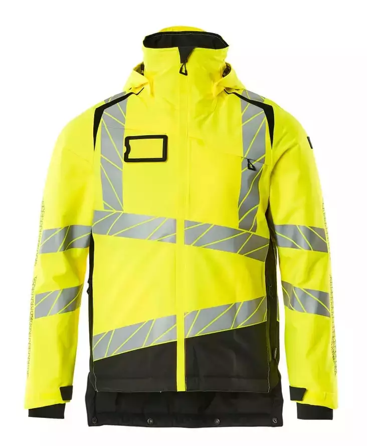 Mascot Accelerate Hi-Vis Winter Jacket - High Visibility Winter Jackets EN ISO 20471 Class 1–3 - 19335-231 - 1