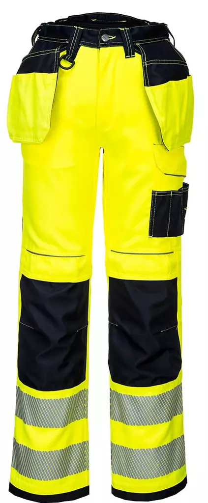 Portwest T501 Riipputaskuhousu Huomioluokka 2 - Huomiohousut - T501 - 1