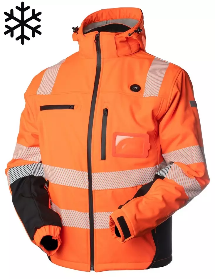 Priha 4341 Hi-Vis Winter Jacket Stretch - High Visibility Winter Jackets EN ISO 20471 Class 1–3 - 4341 - 1