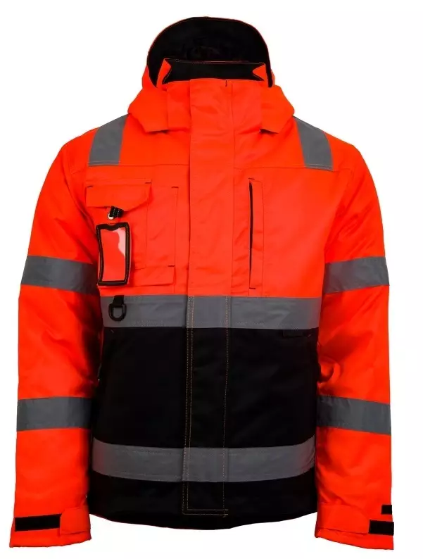 ProBelt FrostGuard Huomio Talvitakki Puuvillainen kangas - Huomiotalvitakit EN ISO 20471 - 7001 - 1