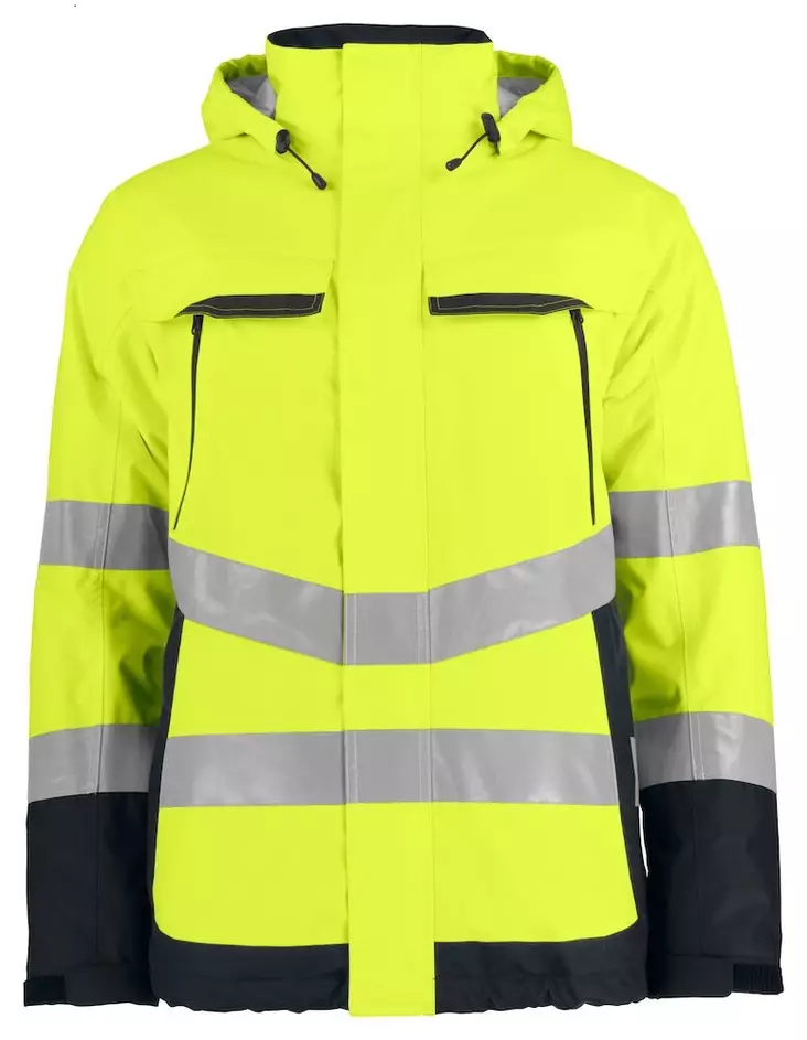 Projob 6441 Attention Winter jacket LK3 WP - High Visibility Winter Jackets EN ISO 20471 Class 1–3 - 646441 - 1