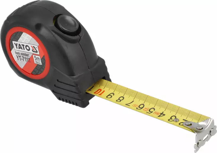 Rullamitta 5m/25mm magneetilla Yato - Mittaus - YT-7111 - 1