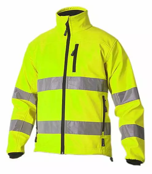 Top Swede 7621 Hi-Vis softshell Jacket Kel - JACKETS HIVIS - 7621 - 1