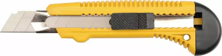 Vorel Katkoteräveitsi 18mm Pikalukolla Keltainen - Veitset - 76181 - 1