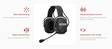Sena Cast Hearing Protection for Helmet Com - Electronic Radio Headsets – Bluetooth Hearing Protection - CAST-02 - 2