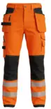 Bosafety Combo+ luokka 2 stretch-huomiohousu irtotaskuilla - Huomiohousut - TR-COMBOPLUS-C2 - 5