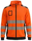 BoSafety Delaver Class 3 hi-vis hooded sweatshirt - HIVIS SWEATSHIRT | FLEECE - ML-DELAVER-C3-0302 - 2