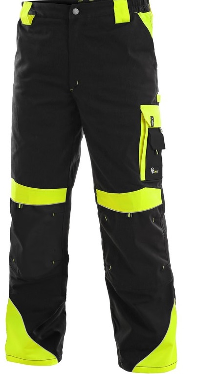 CXS Brighton TyöHousut musta-keltainen - Työhousut - 1020-001-802 - 1