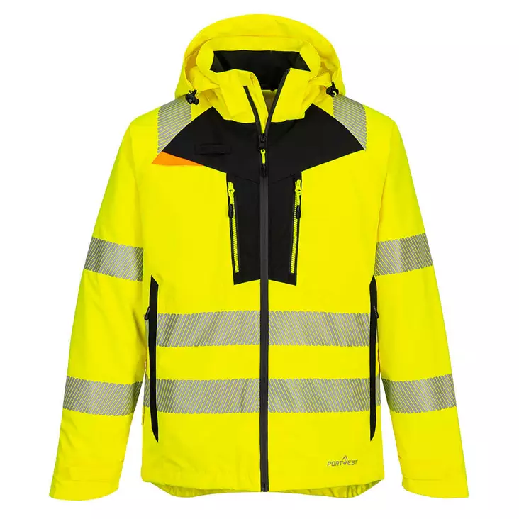 Portwest DX4 Hi-Vis Shell Jacket Light - JACKETS HIVIS - DX462 - 1