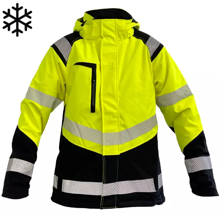 Atlanta Softshell Winter Jacket High Visibility Class 2 - High Visibility Winter Jackets EN ISO 20471 Class 1–3 - WJ-ATLANTA-C2-0402 - 1