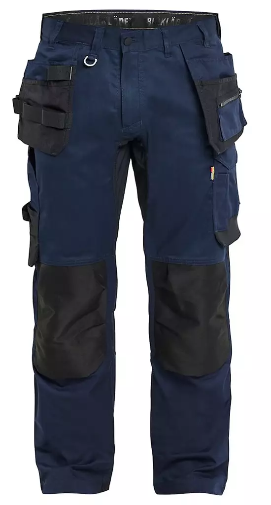 33% Cotton | 260g/m² - Hanging-Pocket Work Trousers with Logo | Protecton - 17501832 - 1