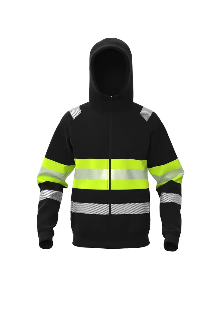 Vetoketjulliset sivutaskut - HIVIS SWEATSHIRT | FLEECE - ML-FENIXPLUS-C1-02 - 1