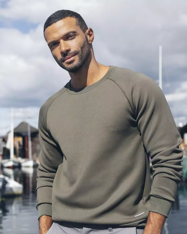 Pemberton Crewneck Men - Custom College Sweatshirts & Half Zip Tops | Protecton - 358422 - 1