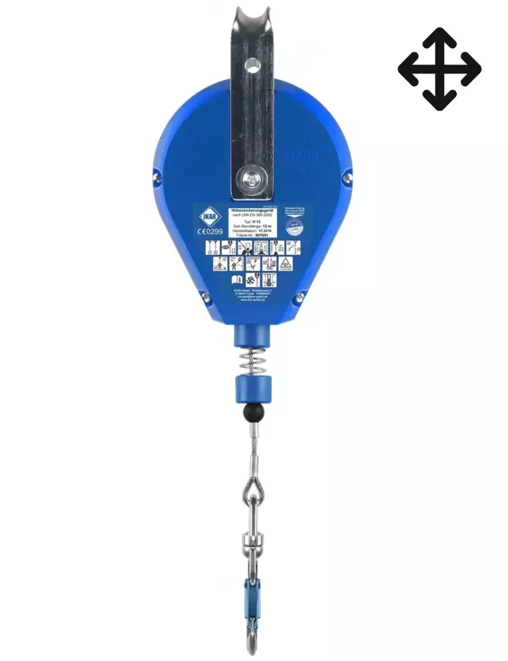 Kelautuva tarrain Ikar 41-H 12 m vaijeri - Kelautuvat tarraimet - 41-H-12 - 1