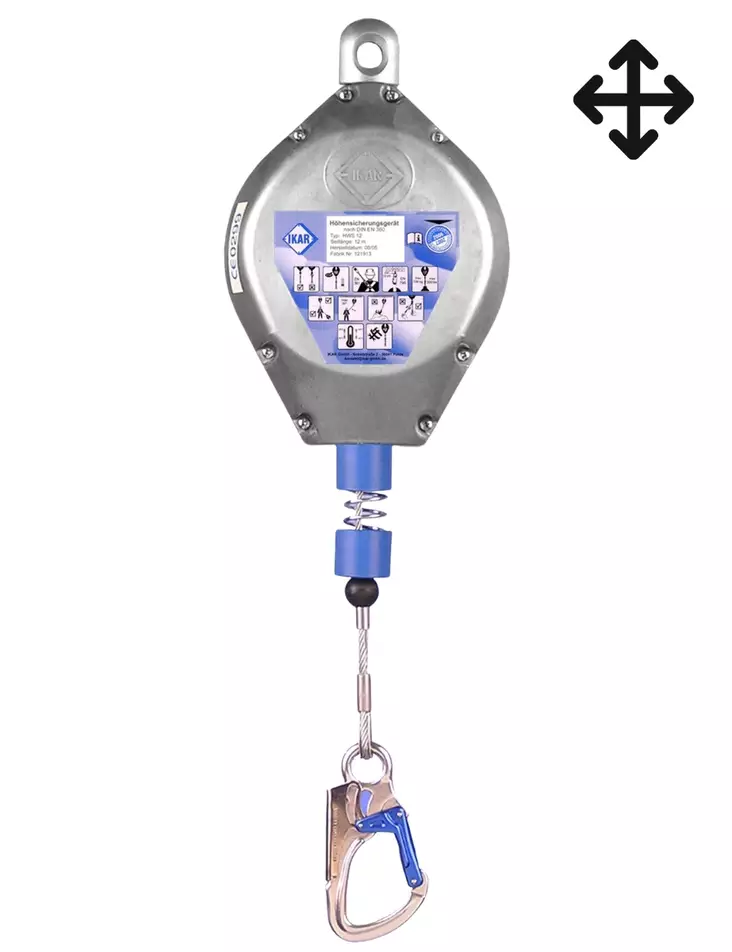 Kelautuva Vaijeritarrain Ikar 12m 41-HWS - Kelautuvat tarraimet - 41-HWS-12 - 1