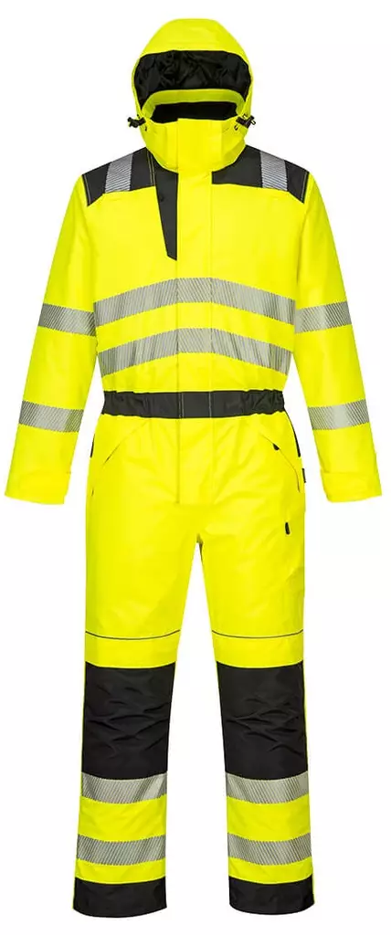 Portwest PW352 HiVis Winter Overalls lk3 - WINTER COVERALLS - PW352 - 1