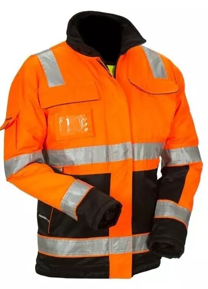 Priha 4122 Hi-Vis Winter Jacket orange - High Visibility Winter Jackets EN ISO 20471 Class 1–3 - 4122 - 1