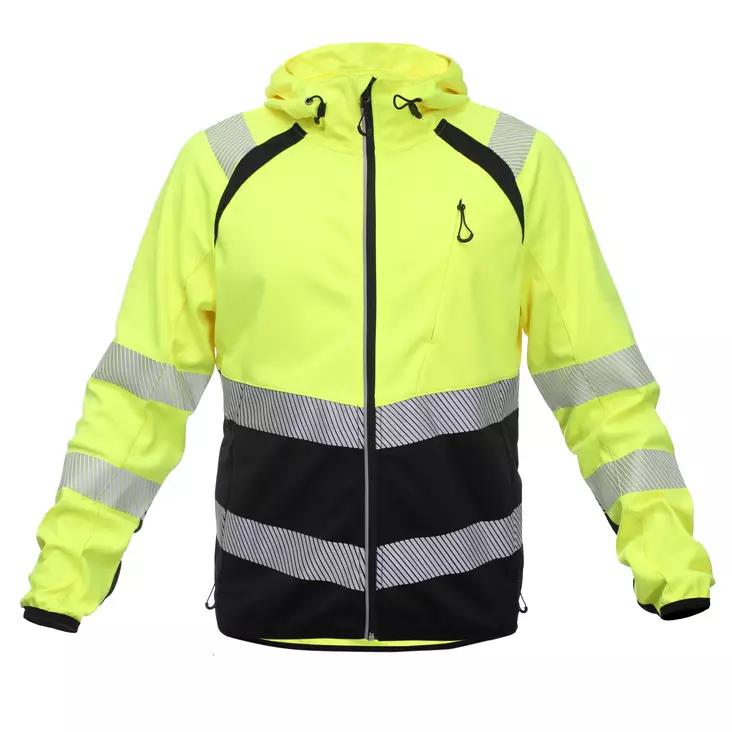Topek Softshell Hoodie Jacket High Visibility Class 2 - JACKETS HIVIS - JK-TOPEK-C2-0302 - 1
