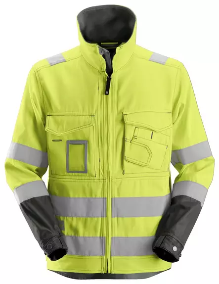 Snickers 1633 Hi-Vis Work Jacket Cotton - JACKETS HIVIS - 1633 - 1