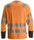 Snickers 2433 Hi-Vis Long sleeve T-shirt - HIVIS SHIRT - 2433 - 4