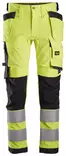 Snickers 6243 Hi-Vis pants Stretch LK2 - HIVIS TROUSERS - 6243 - 1