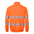 283 Sweat Fullzip high visibility sweatshirt safe and comfortable - HIVIS SWEATSHIRT | FLEECE - 283 - 6