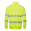 283 Sweat Fullzip high visibility sweatshirt safe and comfortable - HIVIS SWEATSHIRT | FLEECE - 283 - 2