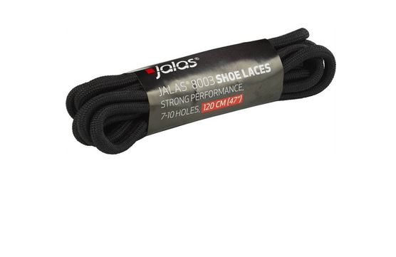 Kengännauha Jalas 8003 polyester musta - Kenkätarvikkeet - 8003 - 1