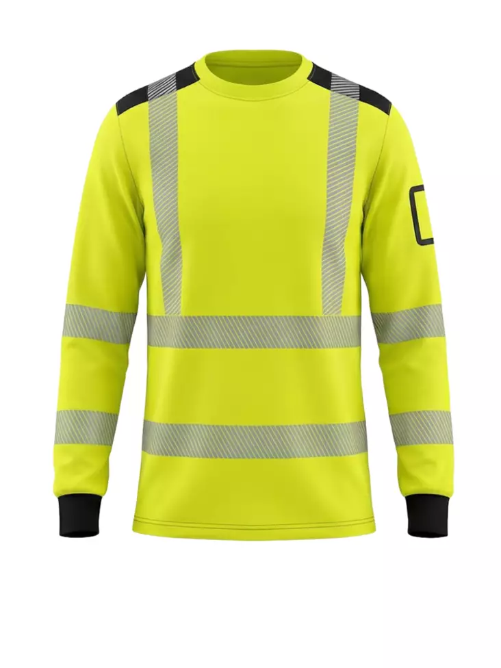 BoSafety Rico Long T-pitkähihainen paita huomioluokka 3 - Huomiopaidat - TS-RICOLONG-C3 - 1