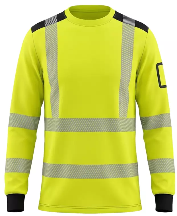 BoSafety Rico Long T-pitkähihainen paita huomioluokka 3 - Huomiopaidat - TS-RICOLONG-C3 - 1